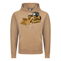 Vintage Coffee bulldozer Vintage Hoodie - Artiststas