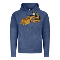 Vintage Denim bulldozer Vintage Hoodie - Artiststas