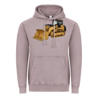 Vintage Zinc bulldozer Vintage Hoodie - Artiststas