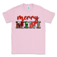 Bubblegum Pink christmas merry mini Classic Tee - BarkalooDesign