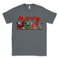 Charcoal Heather christmas merry mini Classic Tee - BarkalooDesign