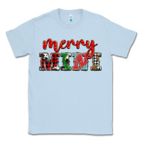 Dusty Blue christmas merry mini Classic Tee - BarkalooDesign