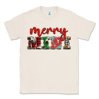 Natural christmas merry mini Classic Tee - BarkalooDesign