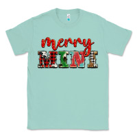 Seafoam christmas merry mini Classic Tee - BarkalooDesign