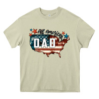 Mossy All american dad Heavy Core Tee - FaDigitalArtStudio