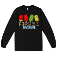 Black popsicle season Long Sleeve Tee - RacoonDesign