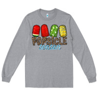 Heather Grey popsicle season Long Sleeve Tee - RacoonDesign