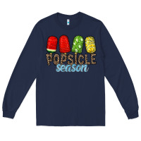 Navy popsicle season Long Sleeve Tee - RacoonDesign