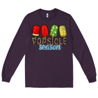 Plum popsicle season Long Sleeve Tee - RacoonDesign