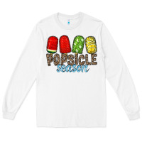 White popsicle season Long Sleeve Tee - RacoonDesign