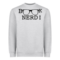Heather Grey b k nerd Heavyweight Sweatshirt - Bettercallsaul