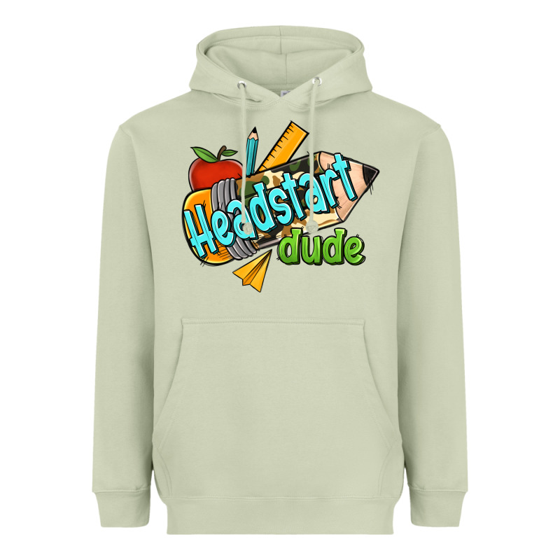 Headstart Dude Heavyweight Hoodie by RanaPortraitStore | Teevron