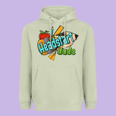 Headstart Dude Heavyweight Hoodie Designed By Ranaportraitstore