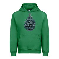 Emerald Colorado Blue Spruce Urban Hoodie - RanaPortraitStore