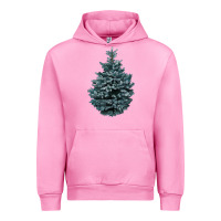 Fuchsia Pink Colorado Blue Spruce Urban Hoodie - RanaPortraitStore