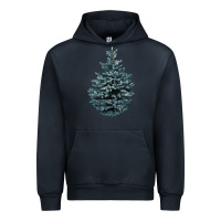 Navy Colorado Blue Spruce Urban Hoodie - RanaPortraitStore