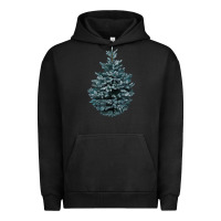 Pigment Black Colorado Blue Spruce Urban Hoodie - RanaPortraitStore