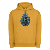 Pigment Peanut Butter Colorado Blue Spruce Urban Hoodie - RanaPortraitStore