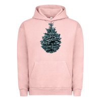 Pigment Salmon Colorado Blue Spruce Urban Hoodie - RanaPortraitStore
