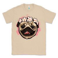 Mushroom pug floral Classic Tee - Jasminsmagicworld