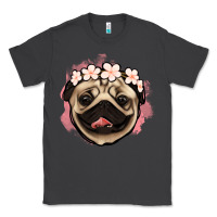 Smoke pug floral Classic Tee - Jasminsmagicworld