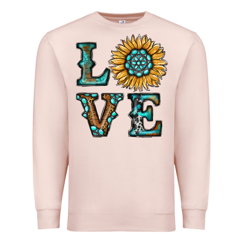 Sunflower Love Premium Sweatshirt by RanaPortraitStore | Teevron