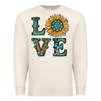 Sandshell sunflower love Premium Sweatshirt - RanaPortraitStore