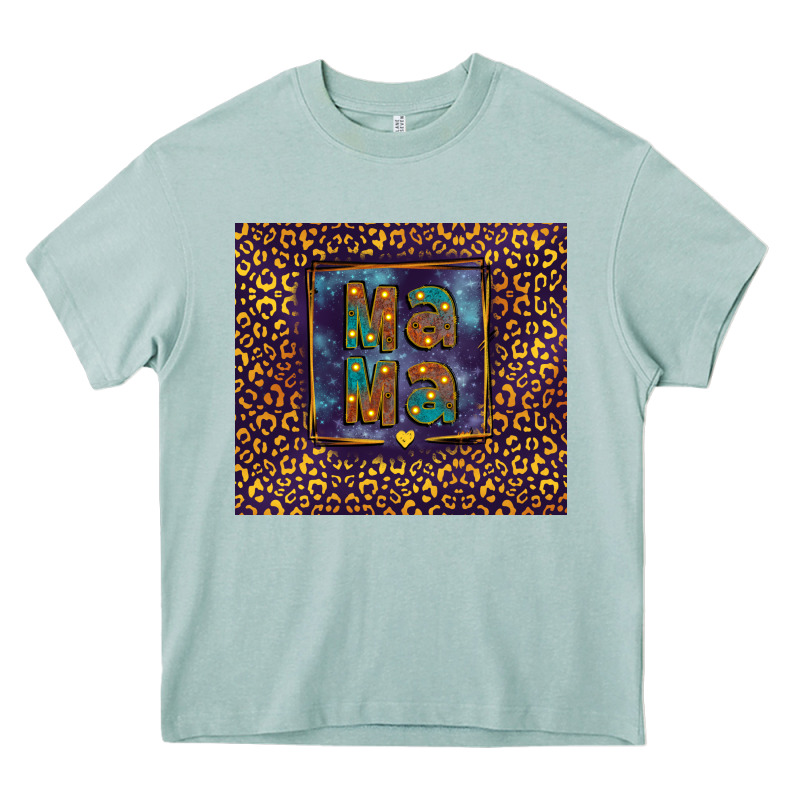 Leopard Mama Heavy Core Tee by FaDigitalArtStudio | Teevron