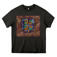 Asphalt Leopard mama Heavy Core Tee - FaDigitalArtStudio