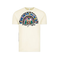 Vintage Arctic happy easter rainbow Vintage Tee - CowhideDigitalArt