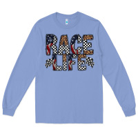 Colony Blue race life Long Sleeve Tee - RacoonDesign
