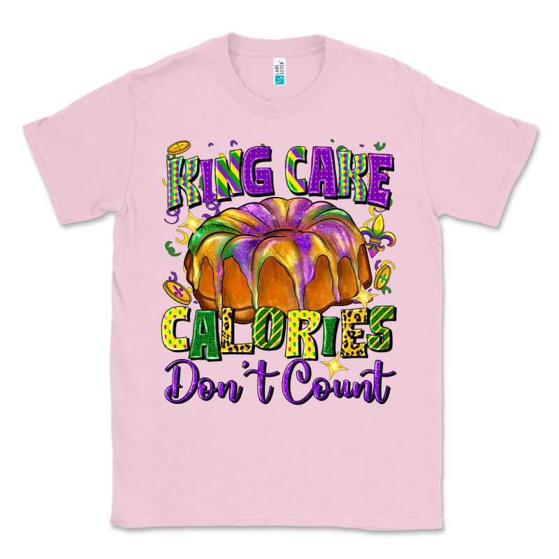 King Cake Calories Don't Count Classic Tee by FaDigitalArtStudio | Teevron