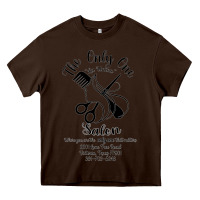 Chocolate Brown The Only One Salon Heavy Core Tee - Jasminsmagicworld