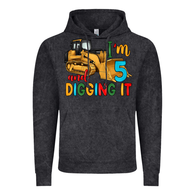 I'm 5 And Digging It Vintage Hoodie by Artiststas | Teevron