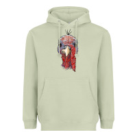 Matcha gobble face Heavyweight Hoodie - RanaPortraitStore