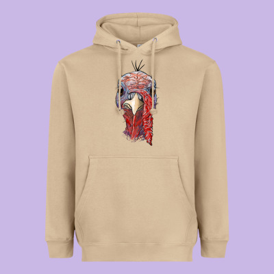 Gobble Face Heavyweight Hoodie Designed By Ranaportraitstore