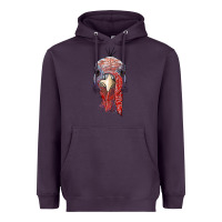 Plum gobble face Heavyweight Hoodie - RanaPortraitStore