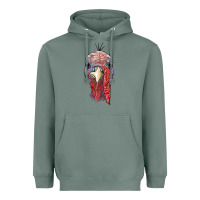 Sage gobble face Heavyweight Hoodie - RanaPortraitStore