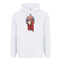 White gobble face Heavyweight Hoodie - RanaPortraitStore