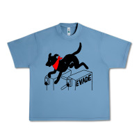Pebble Blue negro matapacos riot dog Urban Heavy Tee - baoMotion