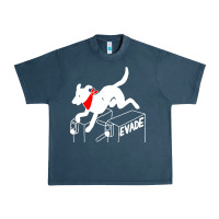Midnight Navy negro matapacos riot dog Urban Heavy Tee - baoMotion