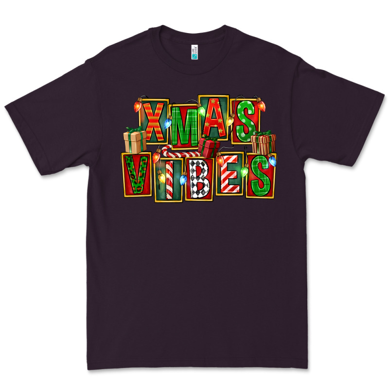 Christmas Xmas Vibes Premium Tee by FaDigitalArtStudio | Teevron