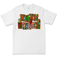 White Christmas xmas vibes Premium Tee - FaDigitalArtStudio