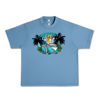 Pebble Blue beach please Urban Heavy Tee - CowhideDigitalArt