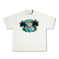 Pistachio beach please Urban Heavy Tee - CowhideDigitalArt