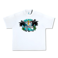 White beach please Urban Heavy Tee - CowhideDigitalArt