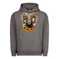 Pigment Tornado Bighorn Sheep Urban Hoodie - RanaPortraitStore