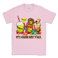 Bubblegum Pink It's Game Day Y'all Softball Coffee Cups Classic Tee - FaDigitalArtStudio