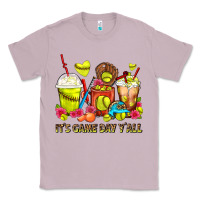 Lilac It's Game Day Y'all Softball Coffee Cups Classic Tee - FaDigitalArtStudio