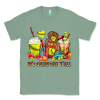 Sage It's Game Day Y'all Softball Coffee Cups Classic Tee - FaDigitalArtStudio